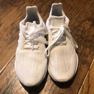 Adidas. Like new.  White